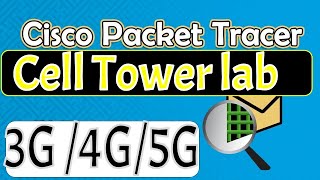 How To Configure Mobile Tower  Network Lab in Cisco Packet Tracer :3G/4G Network Lab  CCNA screenshot 5