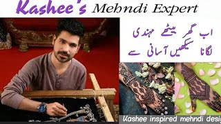 Kashee inspired Mehndi henna design | Pakistani artist | learn henna tutorial | deeha_henna_art