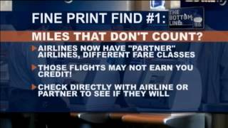 The Bottom Line: Frequent flier miles