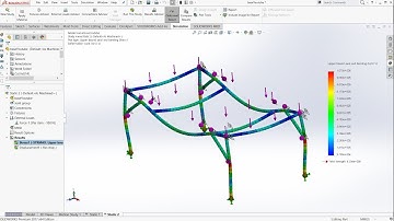 Weldments And Solidworks Simulation(Simple Base)