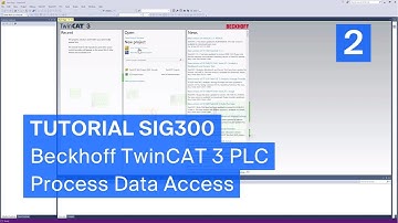 Tutorial SIG300 – Beckhoff TwinCAT 3 PLC Integration (2/3) – Process Data Access