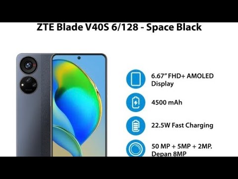 Видео: Распаковка ZTE BLADE V40S