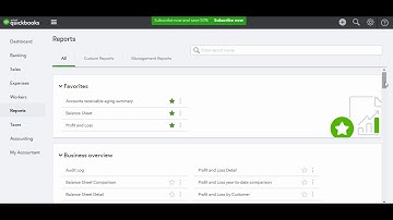 Quickbooks  Online Training - Invoice Reports