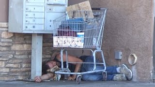 hot weather and homeless in Phoenix