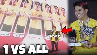 EVERYONE CALLS HIM CRAZY FOR PLAYING 5 PHONES FOR ONIC ESPORTS… 🤣