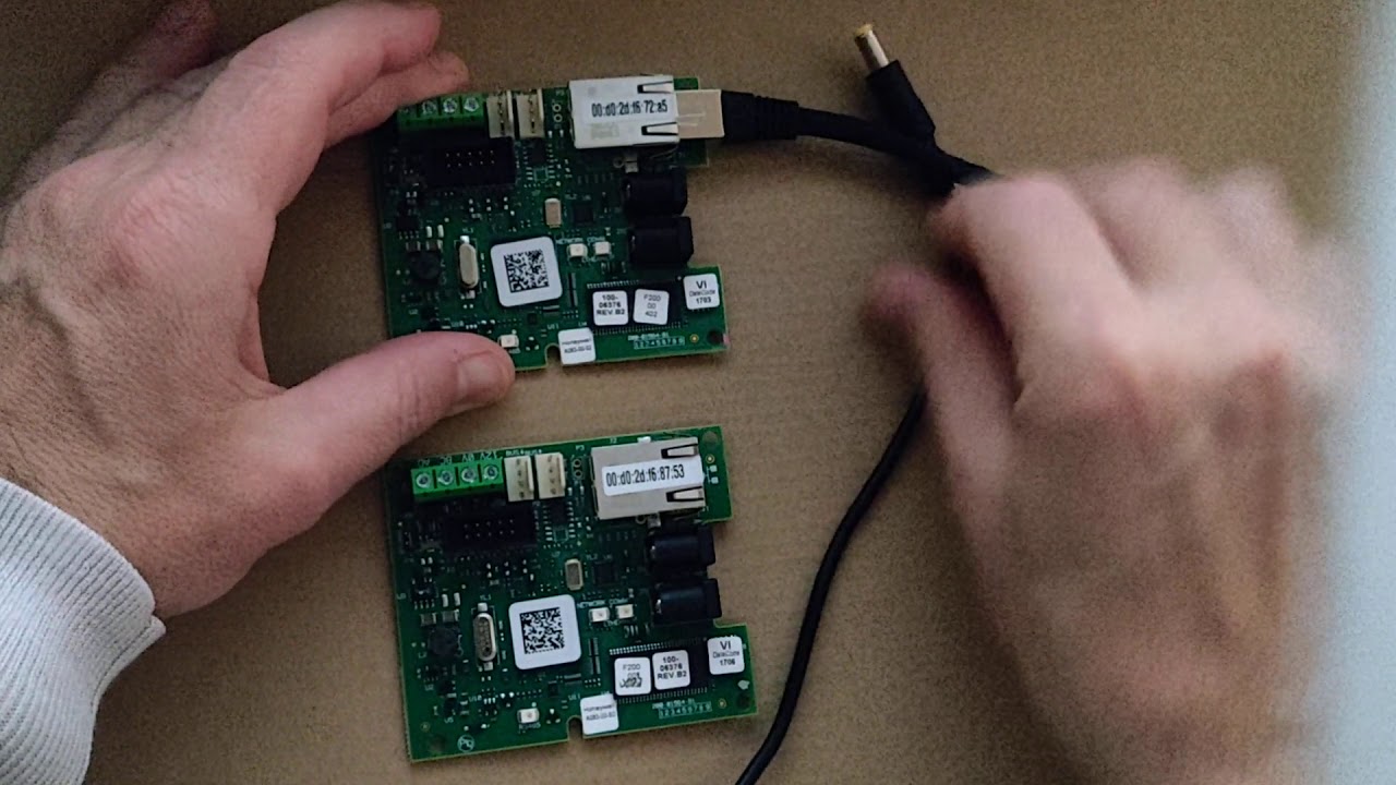 A083 Ethernet Module Faulty - YouTube