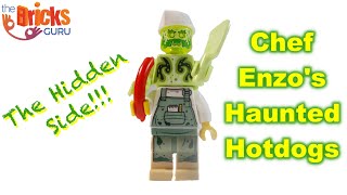 Lego Hidden Side | Chef Enzo's Haunted Hotdogs 30463 Speed Build with Custom Lights
