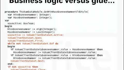 Smarter Code With Databases and Data Aware Controls