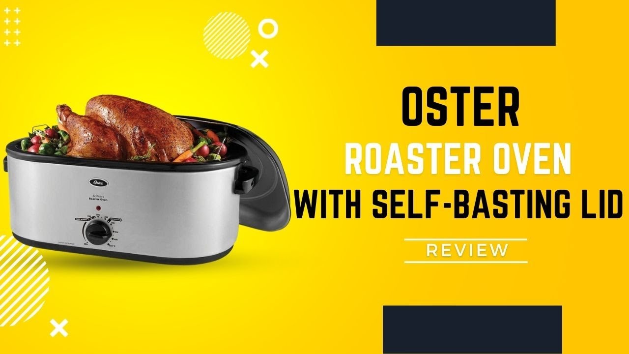 Oster 24 lb Turkey Roaster Oven Slow Cooker 20 Quart - Stainless Steel  Works!