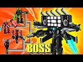 Transformers tank giant tv upgraded vs monster robot  coca cola robot  arena tank cartoon