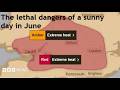 The Met Office says that today’s sunny weather puts our lives in danger!