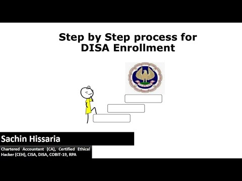Step by Step process for DISA 3.0 Registration || Sachin Hissaria