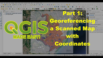 QGIS 3.16: Part 1 - Georeferencing a Scanned Map with Coordinates