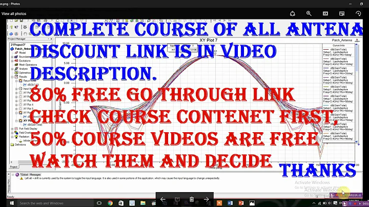 line feeding patch antenna design in hfss | cst | feko