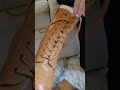 Tie Up Boots 👢 #boots