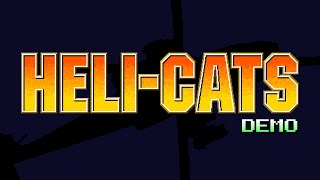 Heli-Cats ⚝ Side Slide horizontal 2D arcade shoot 'em up co-op ⚝ DEMO ⚝ steam screenshot 2
