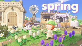 Beautiful, Relaxing Springtime Island Tour | Animal Crossing