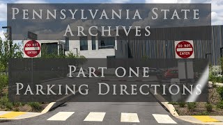 Pennsylvania State Archives - Parking Directions
