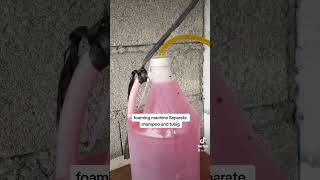 DIY FOAMING MACHINE SEPARATE SHAMPOO AND WATER