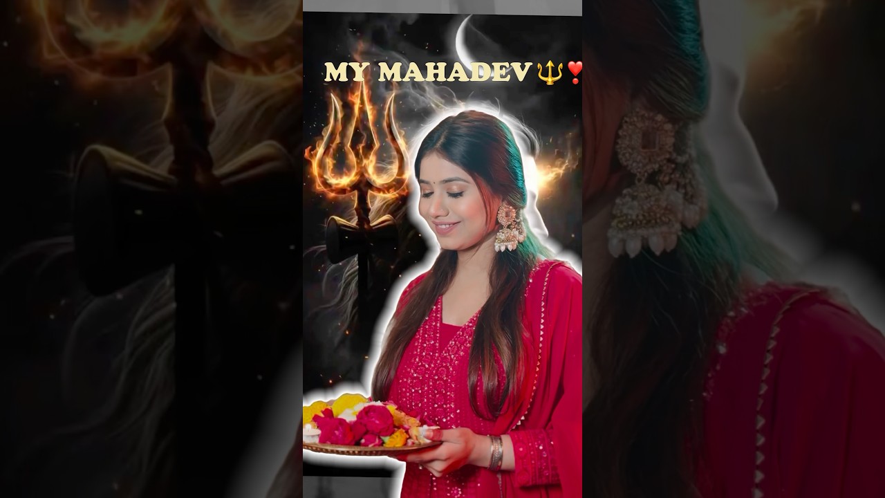 Still from the short clip: Khatu Shyam Bhajan 🙏 | Sushmita Srivastava #devotional
