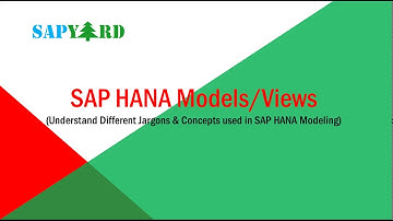 000 Free Video Course on SAP HANA Models and Views