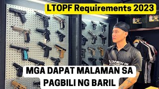 2023 LTOPF REQUIREMENTS | MGA DAPAT MALAMAN SA PAGBILI NG BARIL | GUNNERY PH OPENING | GUN SAFETY screenshot 3