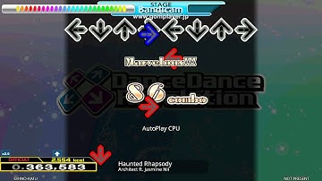 【DDR X3】Haunted Rhapsody (DP DIFFICULT) ハンドクラップ