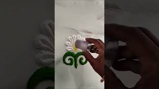 छोट्या छोट्या चार खूप सुंदर रांगोळ्या #daily #rangoli