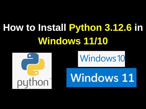 How to install Python 3.12.6 on Windows 10/11 complete guide | How to Python code on Windows | 2024