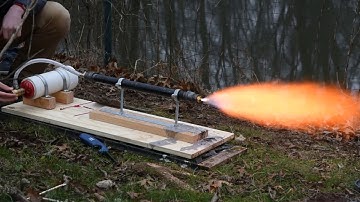 Hybrid Rocket Engine Test #3