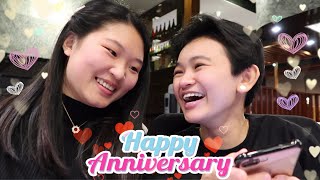 HAPPY ANNIVERSARY | Lesbian Couple Vlog |  Pang Zi 