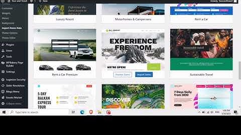 Wordpress theme installation part 2