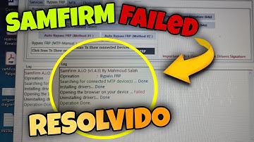 como corrigir erro samfirm opening the browser on your device... FAILED (RESOLVIDO)