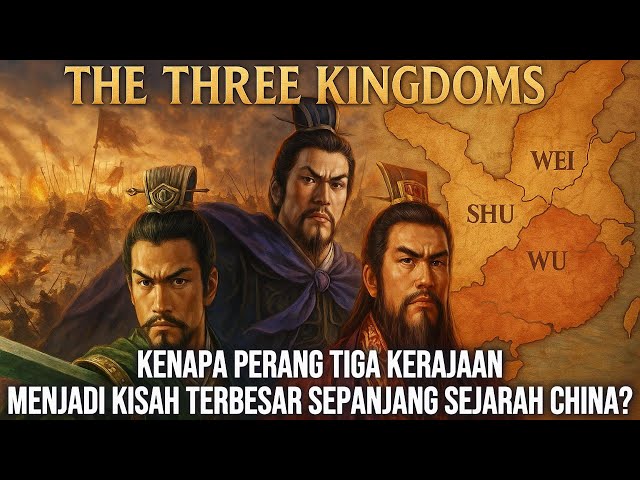 Memahami Zaman Tiga Negara (Samkok) di China dalam 49 Menit: Politik, Perang, dan Warisan 3 Kerajaan