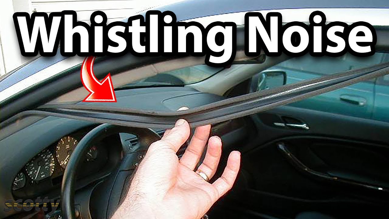 How to Fix Whistling Noise in Your Car (Door Seal) 