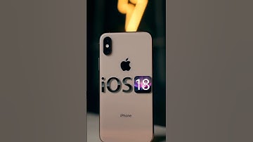 iOS 18 on iPhone x and iPhone XS 🤩 | #iphone #ios18 | #shorts #apple