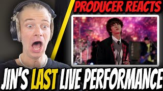 Jin  'The Astronaut' Live | REACTION!!! (with Coldplay in Buenos Aires)