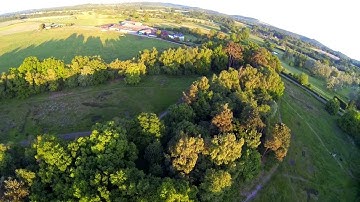Racing the Sunset - Aeroxcraft Brushless gimbal / Naza-M V2 test
