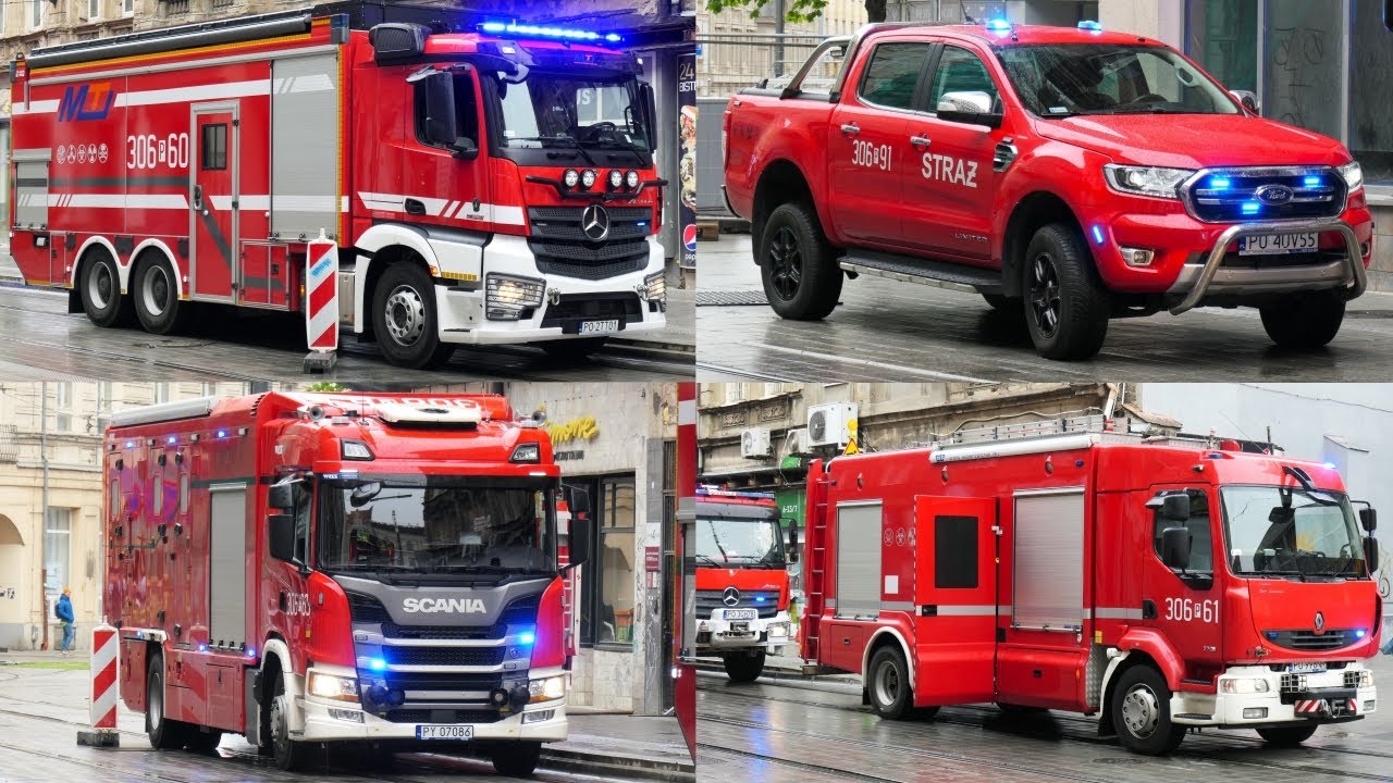 Interwencja SGRChem JRG 6 oraz JRG 1 | ul. Gwarna w Poznaniu