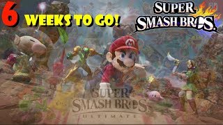 Super Smash Bros. Ultimate Countdown! Log -6 |  Back to 3DS then Wii U!
