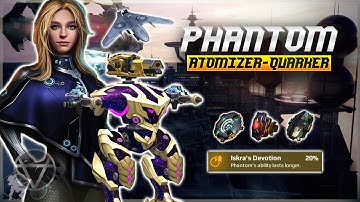 [WR] 🔥 Atomizer Quarker PHANTOM (Enhanced) - Gameplay | War Robots