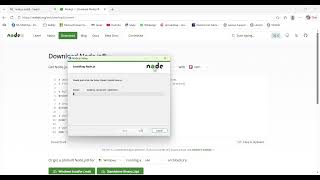 nodejs installation