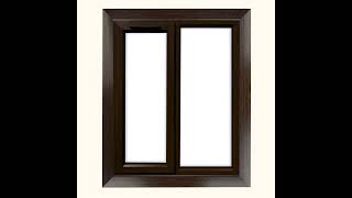 Венге Пвц Г-Образен Профил За Обръщане На Дограма, Прозорци И Врати От Реновал.