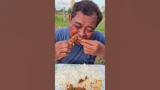 7442722688646384926   yummy chicken crispy in countryside #food #cooking #eating