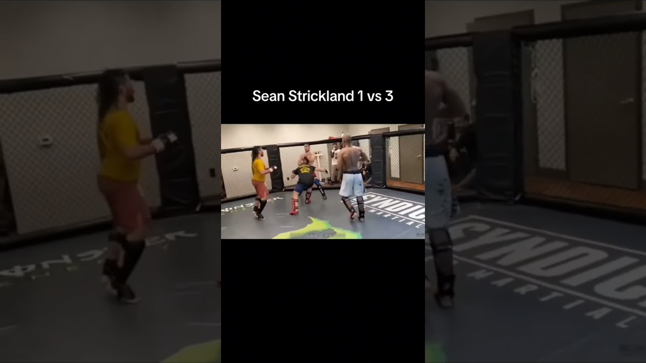 Avoid multiple attackers in self defense situations ! Sean Strickland fights 3 guys at once!