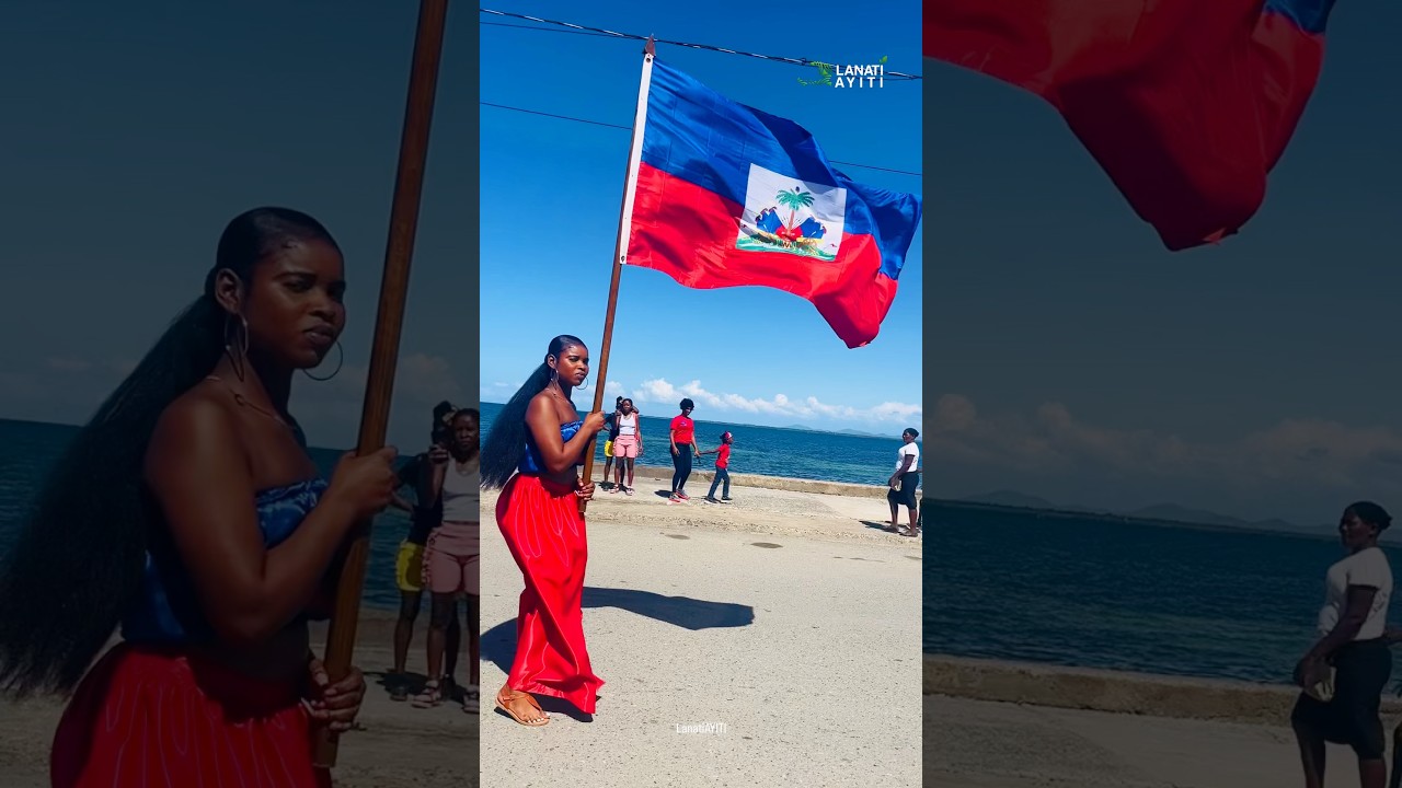 Haitian Flag Day vibes in Cap-Haitian! 🇭🇹✨