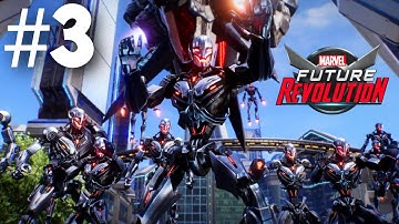 MARVEL Future Revolution PART 3 Gameplay Walkthrough - iOS / Android