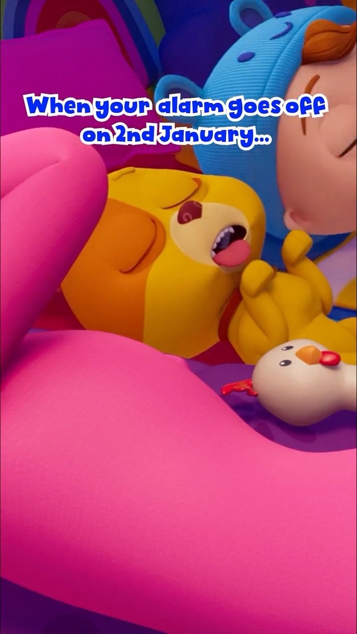 Ten in the bed! Rolling out of the bed first week of Jan #newyear #backtowork #teninthebed