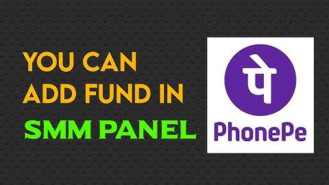 Add Fund By Phone Pe | Paytm QR #smmpanel