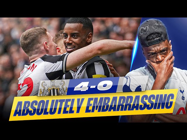 IM ABSOLUTELY FUMING MY HEAD IS GONE!  Newcastle 4-0 Tottenham EXPRESSIONS LOSES IT! 🤬🤬 class=